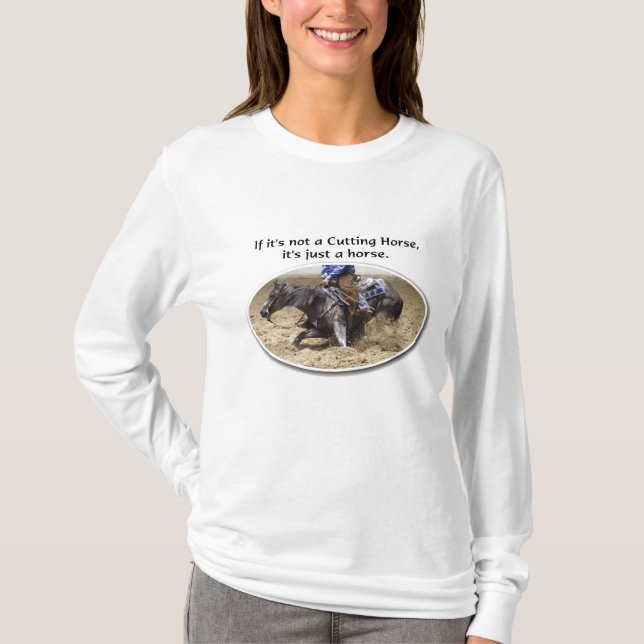 cutting horse T-Shirt (Front)