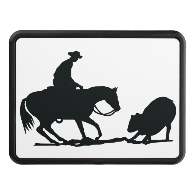 Cutting Horse Trailer Hitch Cover (Front)