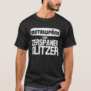 Cutting Mechanic Metal Shavings T-Shirt