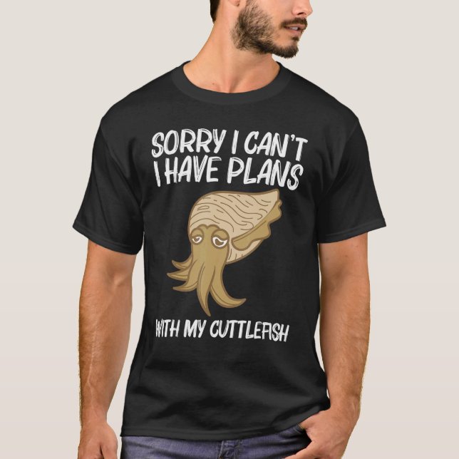 Cuttlefish For Men Women Sea Creature Animal 1 T-Shirt (Front)