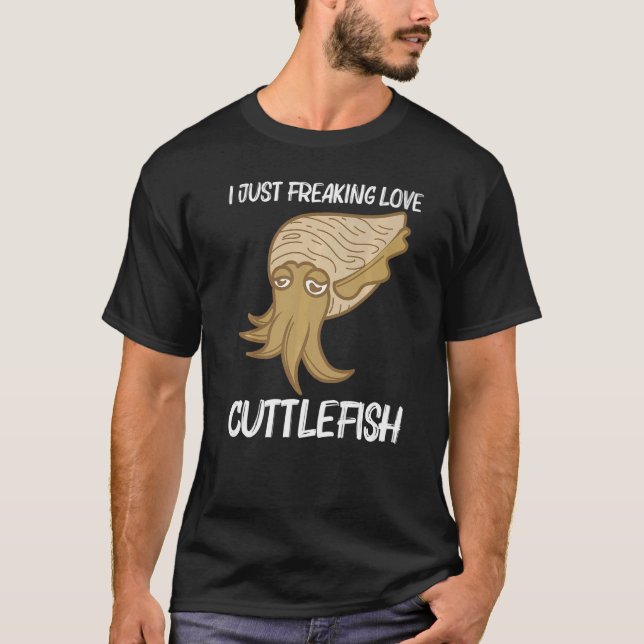 Cuttlefish For Men Women Sea Creature Animal  2 T-Shirt (Front)