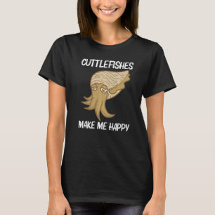 Cuttlefish For Men Women Sea Creature Animal T-Shirt