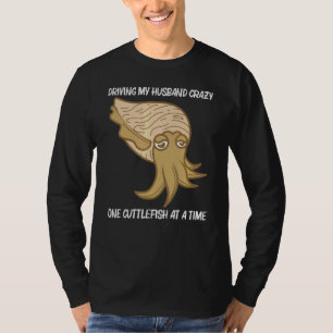 Cuttlefish For Women Mom Sea Creature Animal T-Shirt