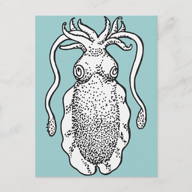 Cuttlefish Postcard (Front)
