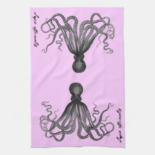 Cuttlefish  tea towel