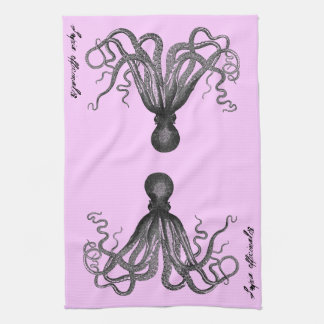 Cuttlefish tea towel
