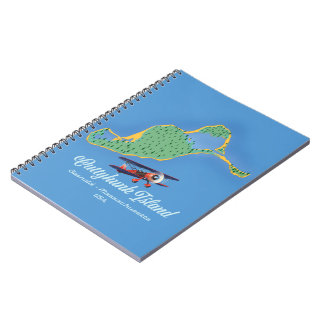 Cuttyhunk island Gosnold, Massachusetts map Notebook