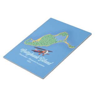 Cuttyhunk island Gosnold, Massachusetts map Notepad