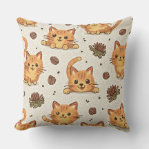 Cuty cat pillow cushion