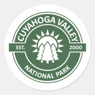 Cuyahoga Valley National Park Classic Round Sticker
