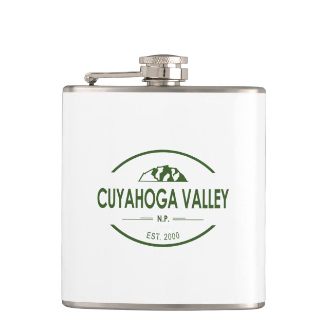 Cuyahoga Valley National Park Hip Flask (Front)