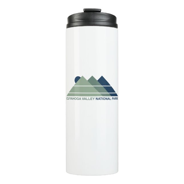 Cuyahoga Valley National Park Mountain Sun Thermal Tumbler (Front)