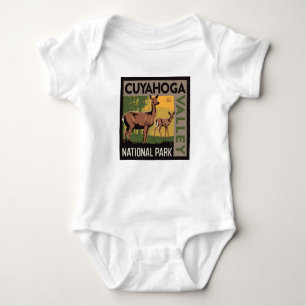 Cuyahoga Valley National Park Ohio Baby Bodysuit