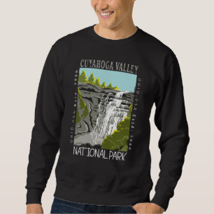 Cuyahoga Valley National Park Ohio Distressed Sweatshirt