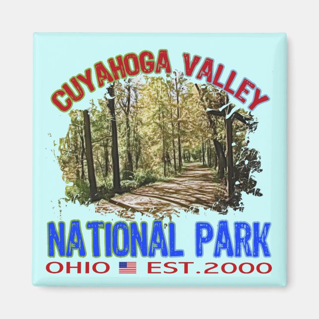 Cuyahoga Valley National Park, Ohio Magnet (Front)
