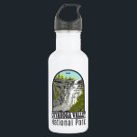 Cuyahoga Valley National Park Ohio Vintage 532 Ml Water Bottle<br><div class="desc">Cuyahoga Valley vector artwork design. The park lies along the Cuyahoga River between the Ohio cities of Cleveland and Akron.</div>