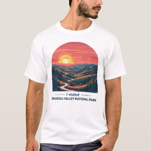 Cuyahoga Valley National Park Retro Scenic Art – O T-Shirt