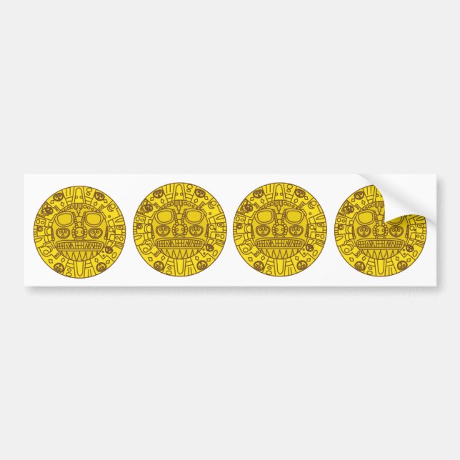Cuzco Coat of Arms Bumper Sticker (Front)