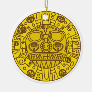 Cuzco Coat of Arms Ceramic Ornament