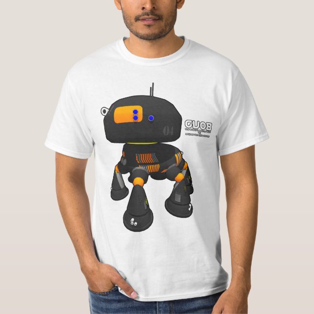 CV08 Black T-Shirt (Front)