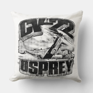CV-22 OSPREY Throw Pillow Throw Pillow