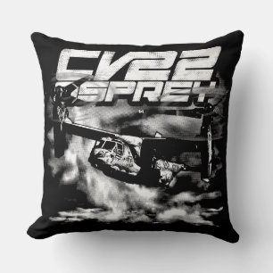 CV-22 OSPREY Throw Pillow Throw Pillow