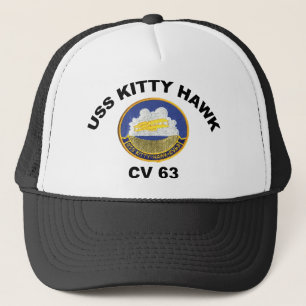 CV 63 USS Kitty Hawk Trucker Hat