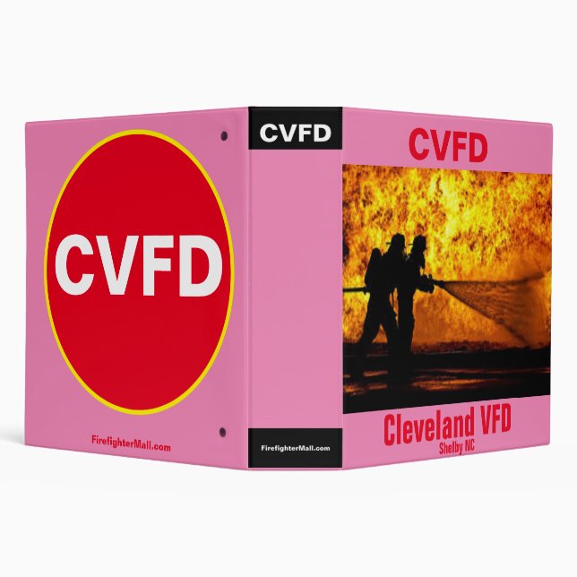 CVFD 3 Ring Binder (Background)