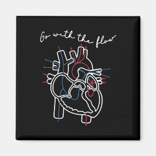 Cvicu Cardiac Nurse Anatomy Cardiology Human Heart Magnet