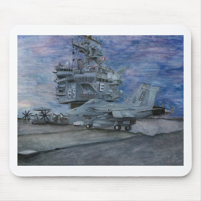 CVN-65 USS ENTERPRISE MOUSE PAD (Front)