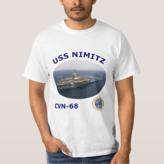 CVN 68 USS Nimitz Photo T Shirt