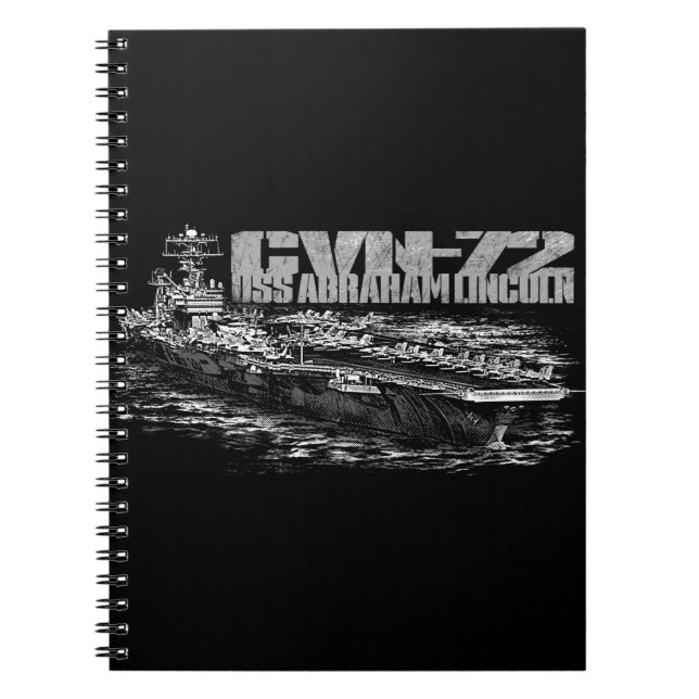 CVN-72 Abraham Lincoln Carnet photo (80 Pages B (Devant)