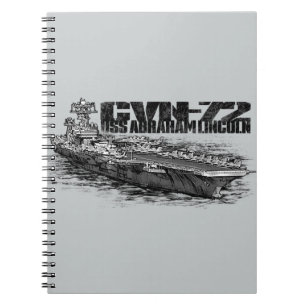 CVN-72 Abraham Lincoln Carnet photo (80 Pages B