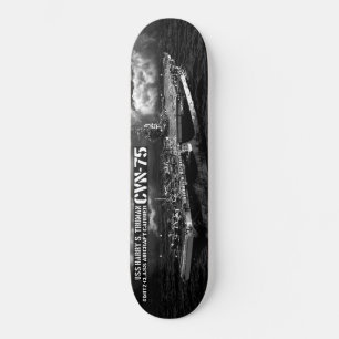 CVN-75 Harry S. Truman 8 1/8" Skateboard