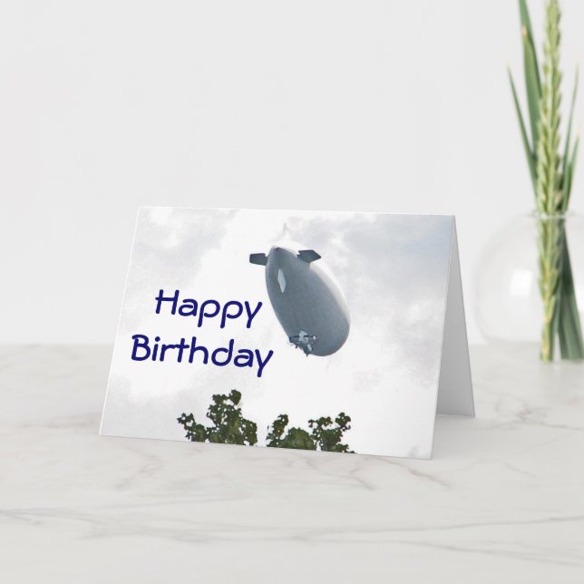 CW- Birthday Blimp Card (Front)