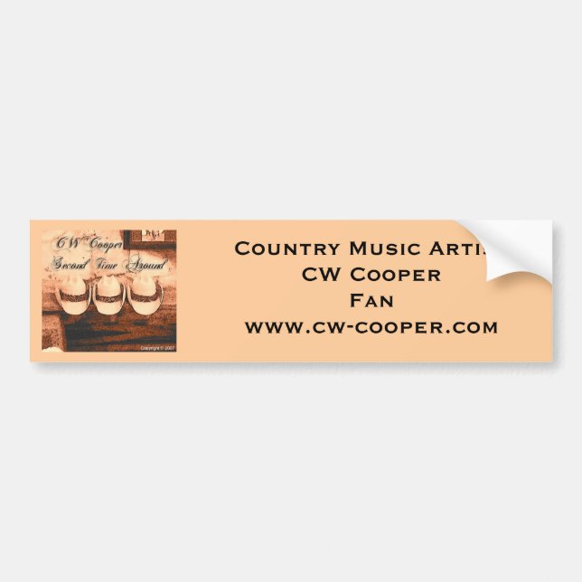CW Cooper Bumper Sticker (Front)