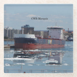 CWB Marquais glass coaster