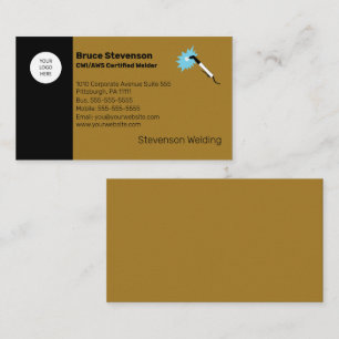 CWI   AWS Certified Welder Business Card