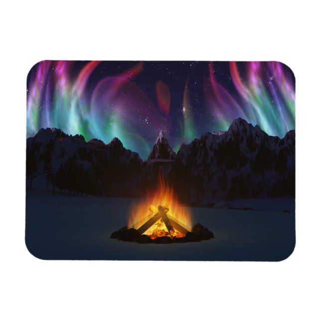 Cwm Aurora Flexible Magnet (Horizontal)