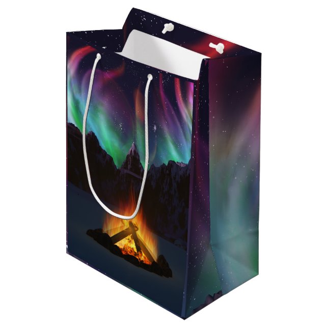 Cwm Aurora Gift Bag (Front Angled)