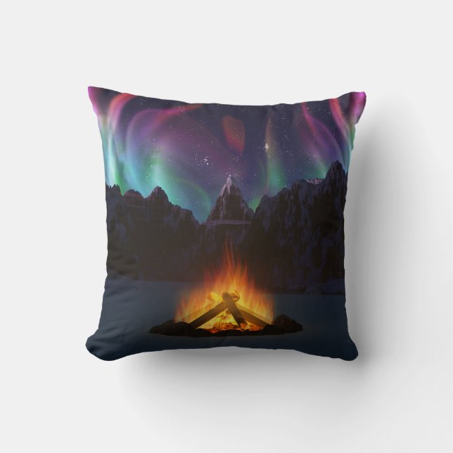 Cwm Aurora Pillow (Front)