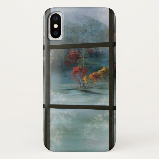 Cwm Autumn Frost iPhone Case (Back)