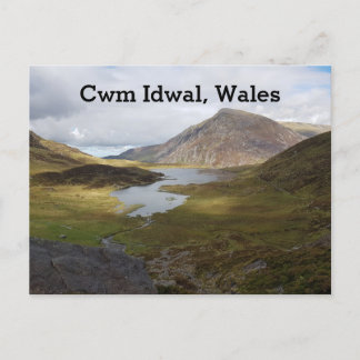Cwm Idwal, Wales Holiday Postcard
