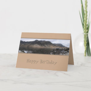 Cwm Idwal Walk, Snowdonia, Wales Card