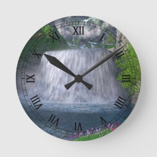 Cwm Waterfall Clock