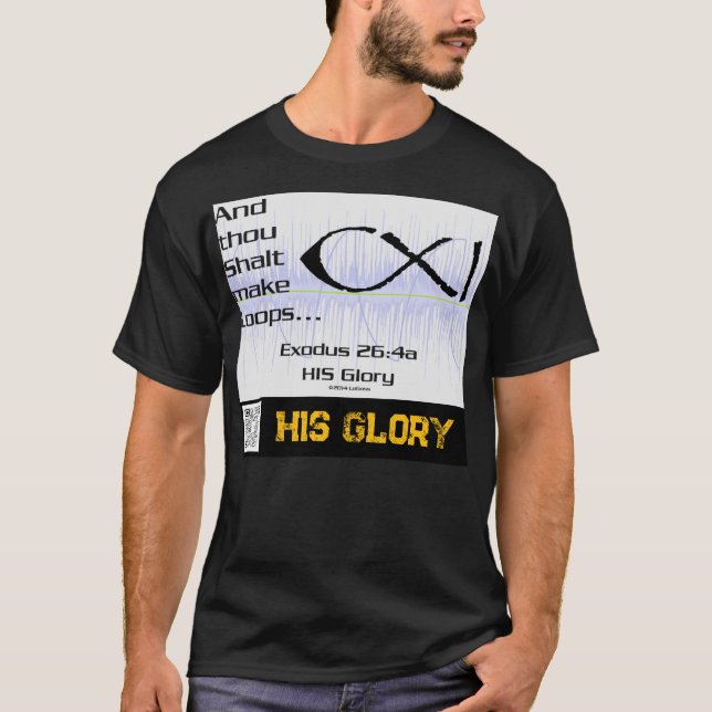 CXI : HIS Glory / Living For Jesus T-Shirt (Front)