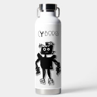 CY=borg Robot Thermal Tumbler
