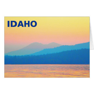 Cyan and Salmon Sunset