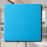 Cyan Blue Solid Colour | Classic | Elegant Tile<br><div class="desc">Cyan Blue Solid Colour | Classic | Elegant | Trendy | Stylish | Gift</div>