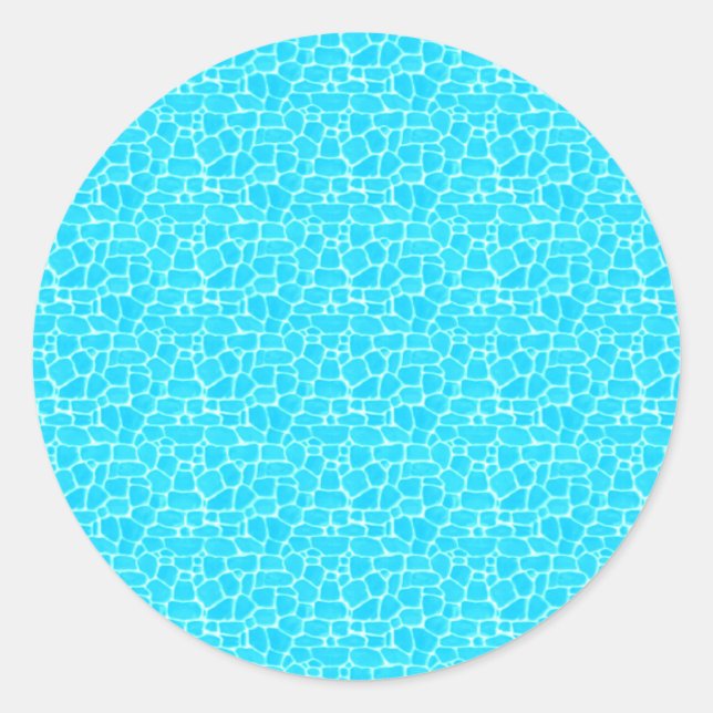 Cyan Stone Envelope Seals  (Front)